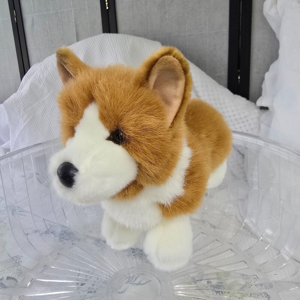 Douglas Cuddle Toys Louie the Welsh Corgi Puppy Dog Plush 11” 2021